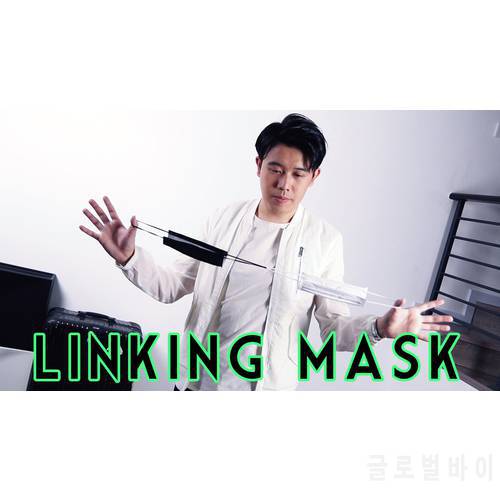 Linking Mask by Alex, Wenzi and MS Magic,Magic Tricks Close Up Gimmick Props Illusion Mentalism Comedy Magia