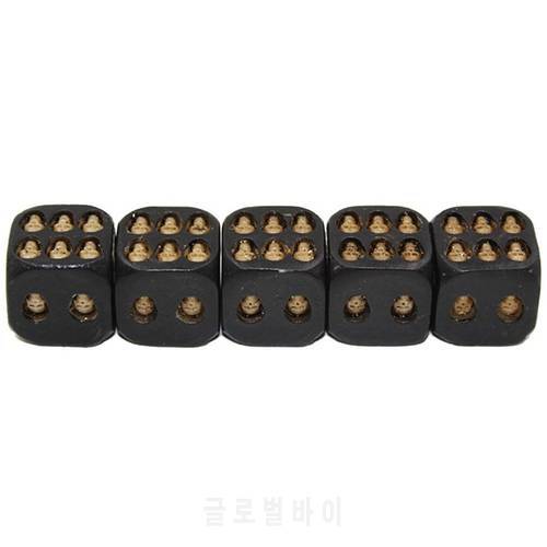 Funny Design Skull Dice Gambling Dice Tower Universal Six Sided D6 Dice 3D Skeleton Dice Portable Games Accessory