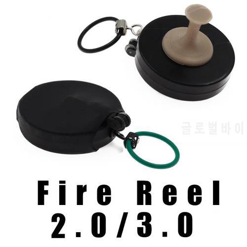 Fire Reel 2.0/3.0 Flame Road Magic Tricks Produce Flame Magician Stage Illusions Gimmick props Accessories Appear Mentalism