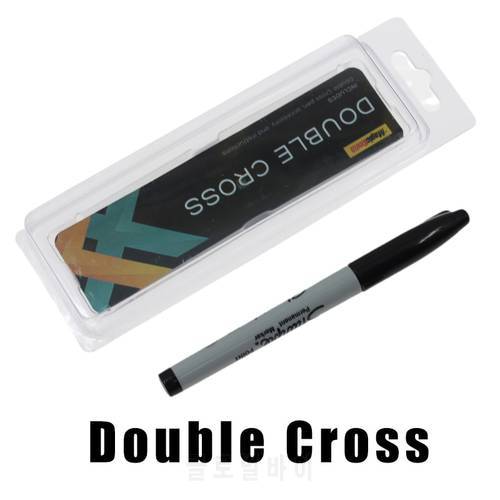 Double Cross by Mark Southworth (1 X Stamper + 1 Heart Stamper)Magician Illusions Magic Tricks Gimmick prop Mentalism Magia