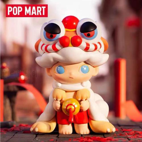 Original POPMART New Year of The Tiger Series Blind Box Toys Model Confirm Style Cute Anime Figure Gift Surprise Box