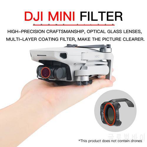 DJI Mavic Mini 1 2 SE Optical Glass Lens Filters UV/CPL/ND/PL Filters Kit for DJI Mavic Mini 1 2 SE Accessories Drone Accessori