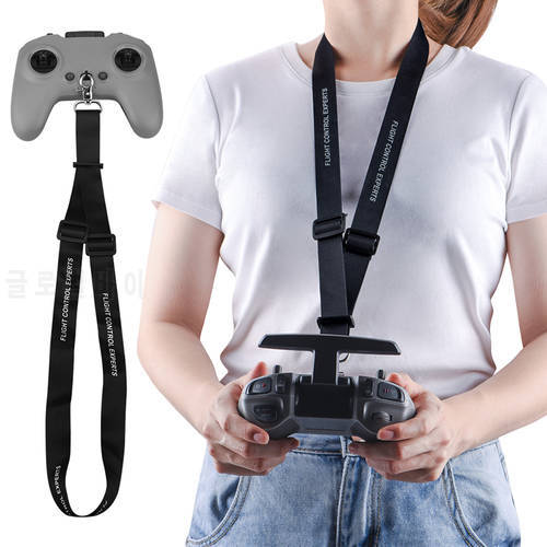 Remote Control Hook Holder With Strap for DJI Mavic Air 2/Mini 2 Drone Adjustable Neck Lanyard Portable for DJI Mini 2 Accessory