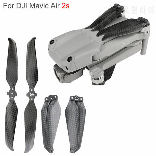 4PCS 7238F Carbon Fiber Propeller Replacement Paddle Propellers For DJI Mavic Air 2S/Air2 Drone Propellers Drone Accessories New