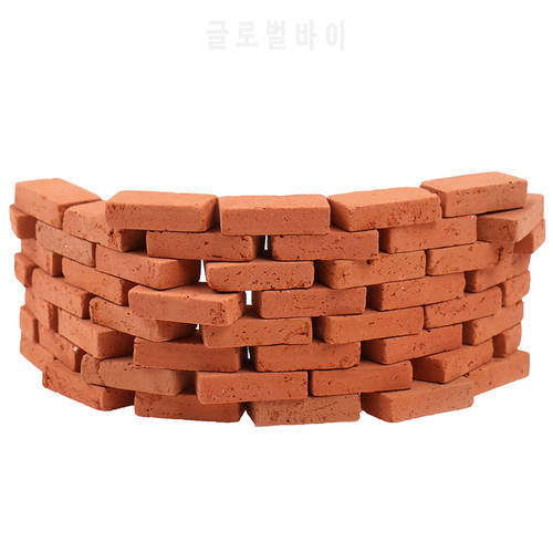 50PCS 1/16 miniature simulation brick diy sand table landscape scenery clay Scenery Building Toy