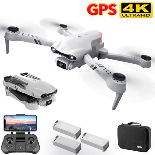 6K HD F10 Dual Camera With GPS 5G WIFI Wide Angle FPV Real-time Transmission Professional Drone Remote Control RC Helicopters