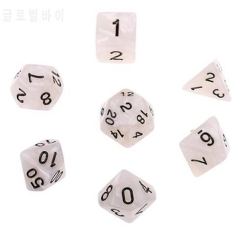 Luminous Mini Dice Sided Dice Club Party Board Game Toys Family Interation Game Gifts