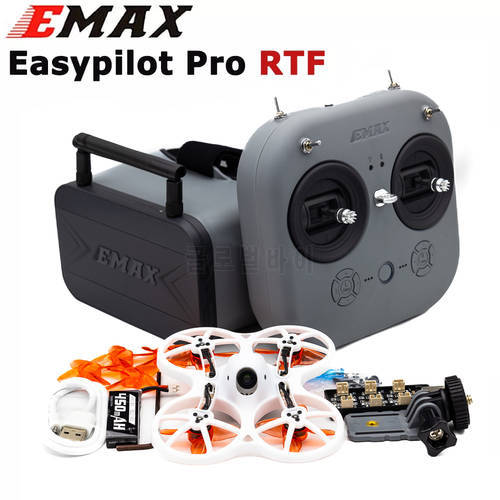 Emax Easypilot Pro RTF Kit FPV Racing Drone Set for Beginners Ready-To-Fly FPV Drone w/ Controller Quadcopter EZ Pilot EZPilot