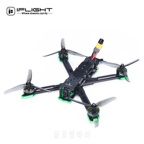 iFlight TITAN XL5 Analog 250mm 5inch 4S 6S FPV Drone BNF with RaceCam R1 Mini / SucceX-D F7 45A Stack/ XING 2208 motor for FPV