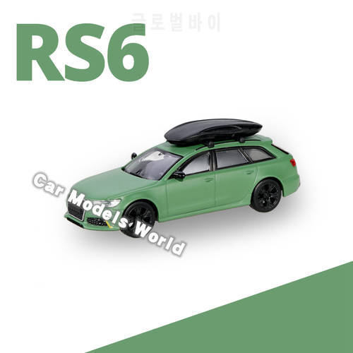 Toy Model XCARTOYS RS 6 RS6 AVANT 7-8 cm long 1:64 (Metal & Plastic Parts) (Green)