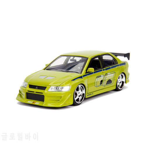 1:24 Brian’s 2002 Mitsubishi Lancer Evolution VII toys for boys Metal CN(Origin) 12+y model car Diecast