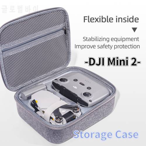 2021 Waterproof Portable Mini 2 Case Bag Aircraft Remote Controller Battery Storage Box Shoulder Bag for DJI Mini 2 Accessories