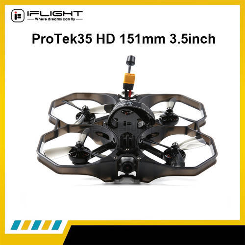 iFlight ProTek35 HD 151mm 3.5inch 4S 6S CineWhoop BNF with Beast F7 55A AIO/Caddx Polar Vista Digital HD System for FPV part
