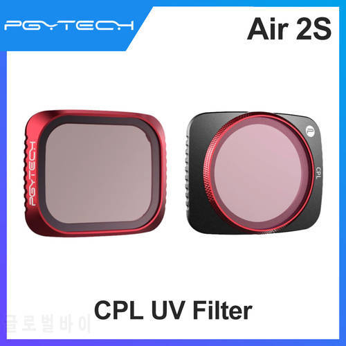 PGYTECH CPL UV Filter for DJI Mavic Air 2s Professional Drone Camera Gimbal Lens Filters Air 2s Accessories