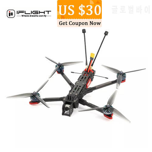 iFlight Chimera7 Pro HD 7.5inch 6S LR BNF with BLITZ F7 55A Stack / RUNCAM LINK Wasp Air Unit HD System for FPV Chimera 7 Pro