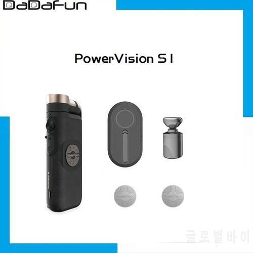 PowerVision S1 Smartphone Gimbal Stabilizer for iPhone Android Vlog Youtuber AI Tracking Selfie Powerbank Travel Accessory