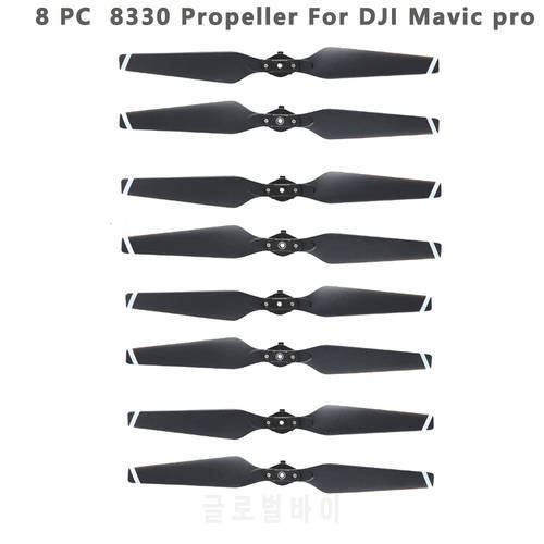 8pcs Replacement Propeller for DJI Mavic Pro Drone,8330 Quick-Release Folding Blade Props for Mavic Pro Drone Accessory