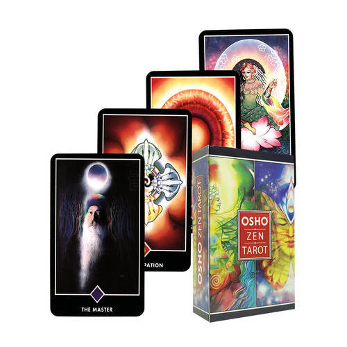 High Quality Factory Made Hot SellNew Osho Zen Tarot Cards for Beginners English Spanish French German Edition PDF Guidebook
