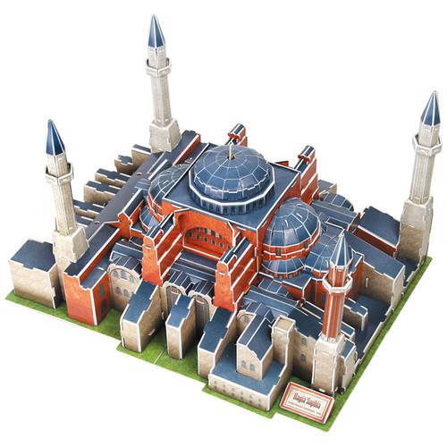 CubicFun Hagia Sophia Museum Mosque Turkey 3D Jigsaw Puzzle 255 piece