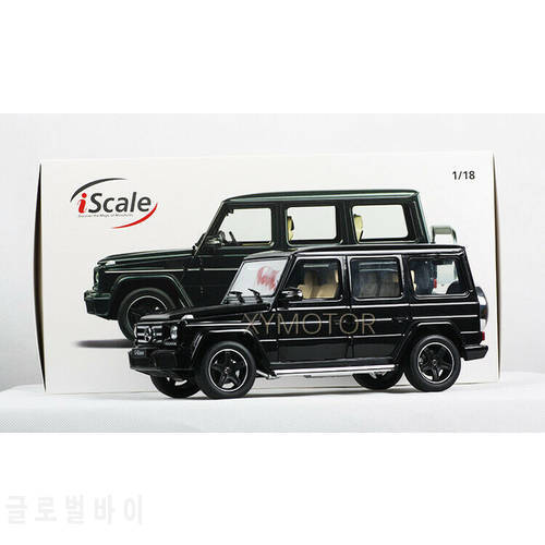 1/18 Iscale For Benz G Class G500 SUV Diecast SUV Car Model GOOD Collection Ornament GIFT Green/Black/White/Gray Metal,Plastic