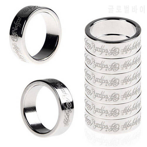 Novelty Silver Strong Magnetic Magic Ring Coin Finger Magician Trick Props Show Tool Magic trick Toys