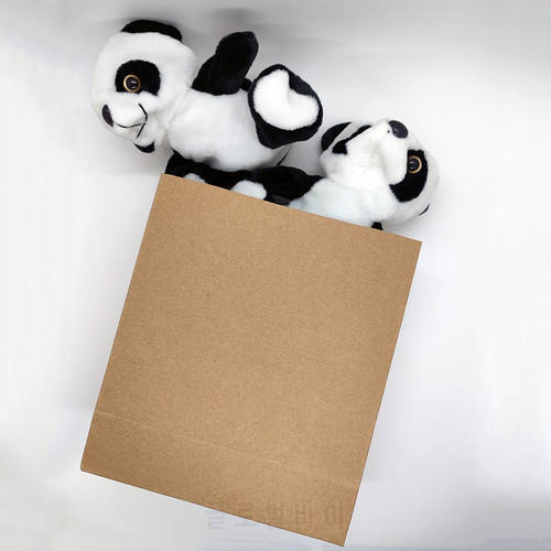 Changeable Panda by J.C Magic Tricks Plush Panda Toy Appearing From Empty Paper Bag Magia Magician Stage Illusions Gimmicks Prop
