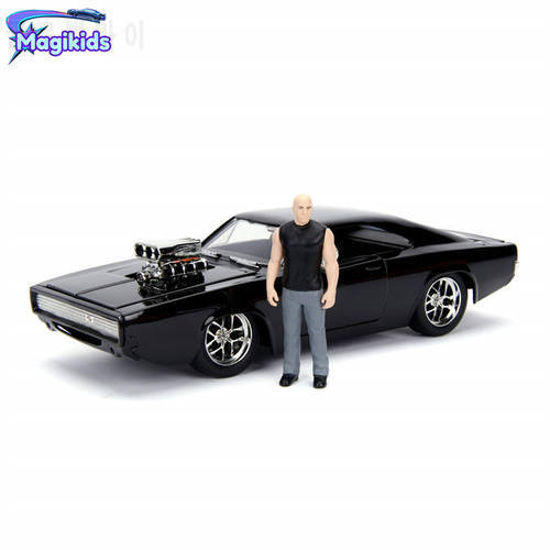 Jada 1:24 Fast and Furious 1970 Dodge Charger R/T 1995 Toyota 1995 Mazda RX-7 Diecast Metal Alloy Model Car and accessories doll