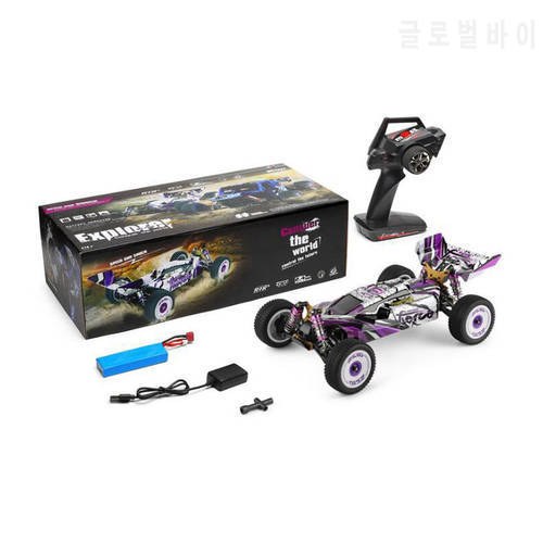 RC Car Toys Remote Control Truck RTR 1/12 2.4G 4WD 60km/h High Speed Metal 550 Brushed Motor Off-Road Climbing Vehicles Model