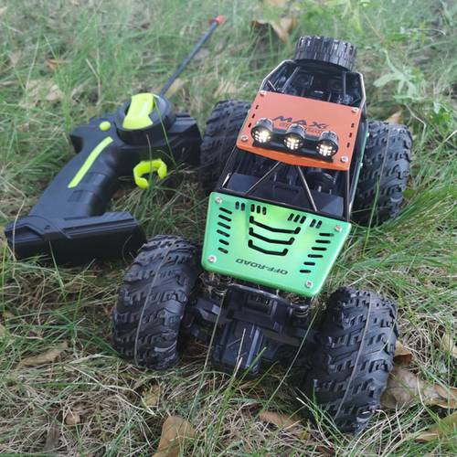 1:18 Remote Control Car Rear Drive With Lights Remote Control Off-road Vehicle For Boy Birthday Gifts