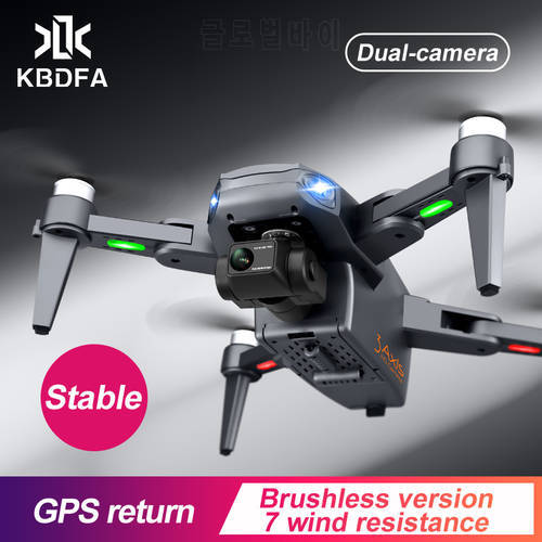 KBDFA Drone 8K Dual Camera Profesional GPS Drones 6K With 3 Axis Brushless Rc Helicopter 5G WiFi Fpv Drones Quadcopter Toy Gift