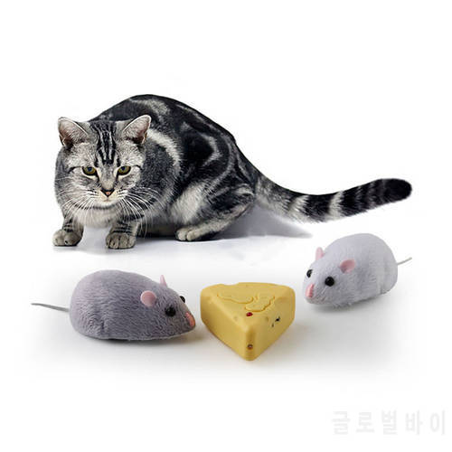 Wireless Remote Control Rat Mouse Pet Cat Moving Toy for Dog Cat Playing Funny Simulation Mouse Toy Pet Supplies