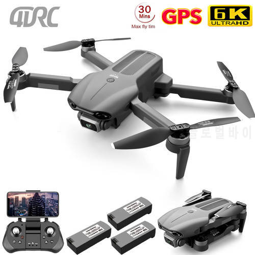 4DRC NEW F9 GPS Drone 6K Dual HD Camera Professional Aerial Photography 5G Wifi FPV Brushless Motor Foldable RC Quadcopter Toy