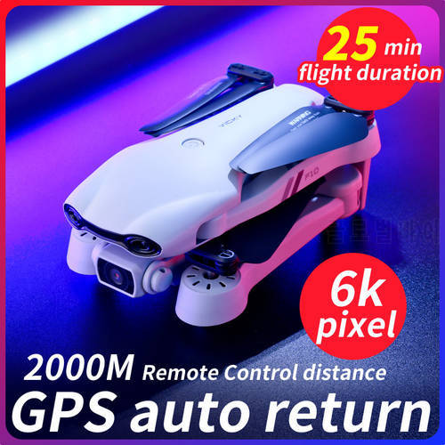 F10 Drone 4K 1080P HD Camera WiFi Fpv Drones RC Helicopter F3 6K Professional GPS RC Foldable Quadcopter Toy