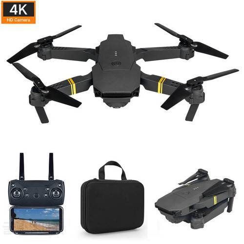 4K Eachine E58 Drone WIFI FPV With Wide Angle Camera Hold Mode Foldable Arm RC Quadcopter X Pro RTF Drone Gifts Dropshipping