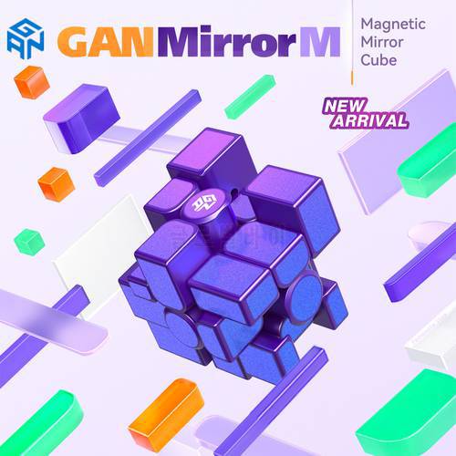 GAN Mirror M , GAN Magnetic cube , 3x3x3 Speed cube GAN Mirror UV Magnetic cube , GAN Monster Go Mirror cube, GAN Mirror Cube