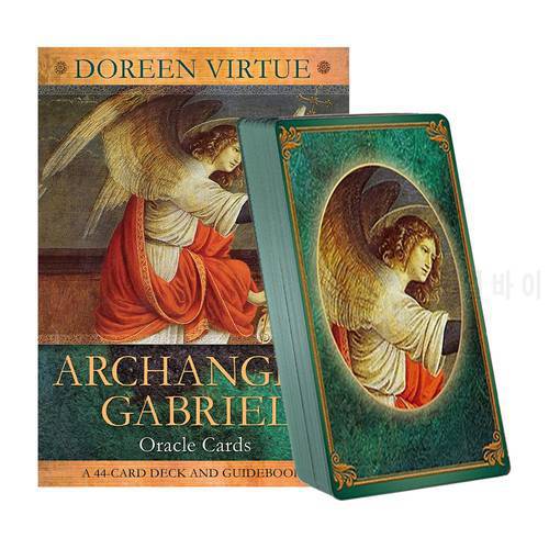Archangel Gabriel Oracle Cards Full English Tarot Card PDF Board Game Friend Party Divination Playing Card Entertainment