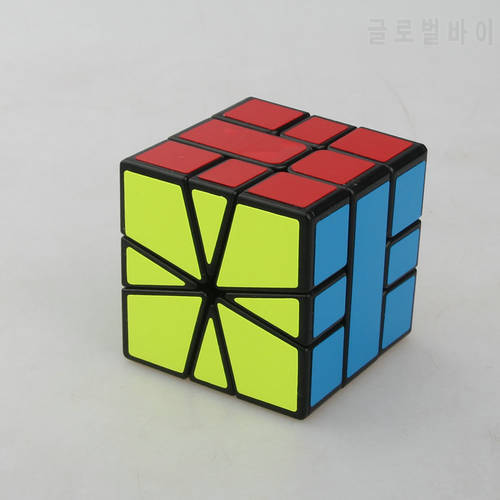 Yongjun Guanlong SQ1 cube black YJ square one fan sq 1 cube with black background level 3 sq YJ