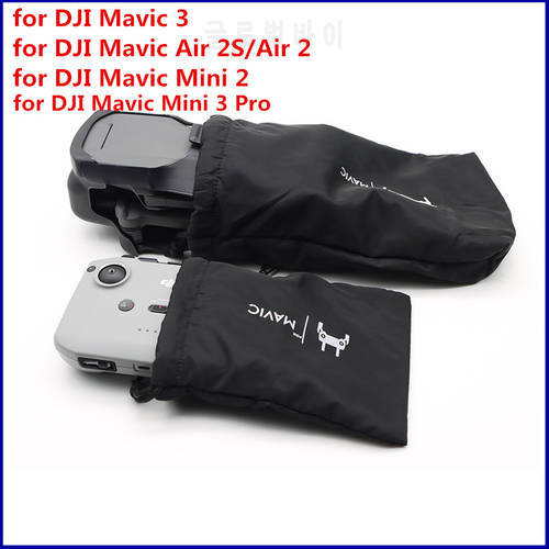 Storage Bag for DJI Mavic Mini 3 Pro/ Mavic 3/Air 2/mini 2/AIR 2S Portable Handbag Drone Remote Control Soft Cloth Carrying Case
