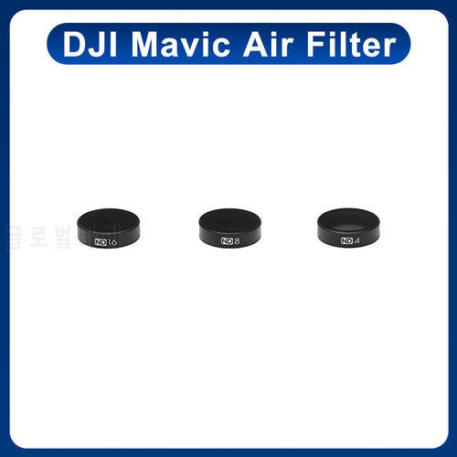 DJI Mavic Air Filter ND4 ND8 ND16 Set RC Drone Accessories Original Mavic Air Camera Drone ND Filter
