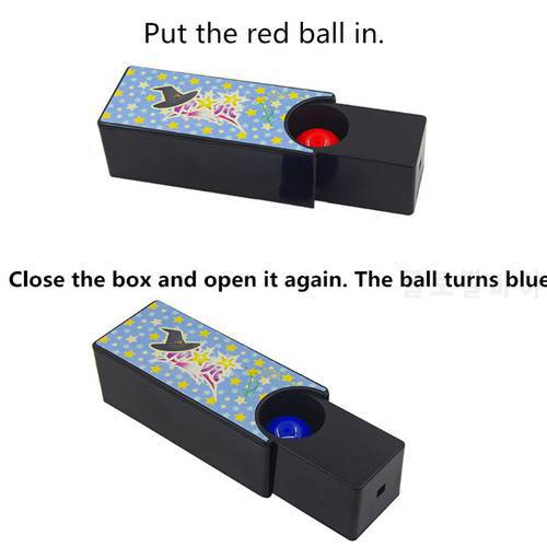 Changeable Box Turning The Red Ball Into The Blue Ball Props Tricks Toys Classic Toys