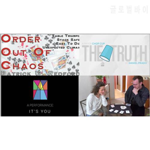 Order Out of Chaos by Patrick Redford,The Truth by Daniel Prado,It&39s You by Benjamin Earl,Assembled by Andrew Frost -Magic trick