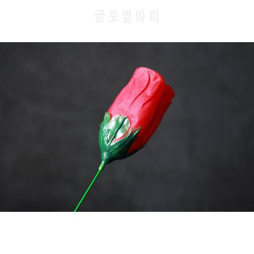 Automatic Torch to Flower - Torch to Rose - Fire Magic Trick props,gimmicks Flame Appearing flower professional magician bar