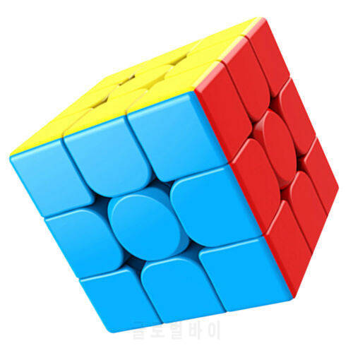 Rubic Cube Stickerless Smooth Speed Cube Fastest 3x3 Game Magic Puzzle Gift Toy