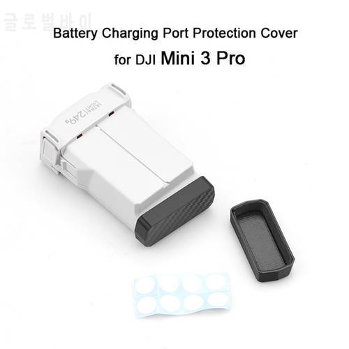Mini 3 Pro Drone Battery Charging Port Protection Cover Dustproof Short-circuit Protector for DJI Mini 3 Pro Drone Accessories
