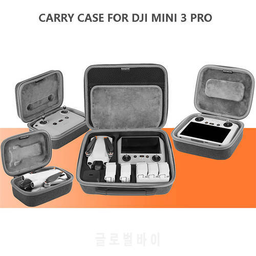 For DJI Mini 3 pro Drone Storage Bag DJI RC Remote Controller Case Portable Carrying Box Handbag Smart Controller Accessories