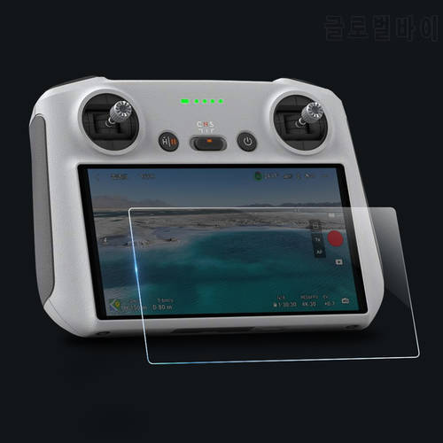 For DJI Mini 3 Pro / MINI 3 RC Remote Controller Screen Protector Cover Tempered Glass 9H Hardness Anti-Scratch Tempered Film