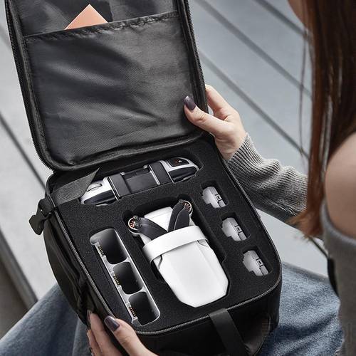Drone Shoulder Messenger Bag Portable Waterproof Nylon Carrying Travel Case Storage Handbag Compatible For Dji Mini 2