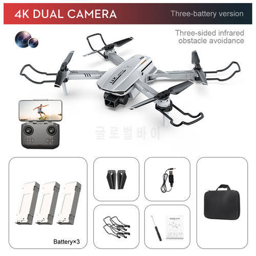 XT1 Foldable RC Drone 4K HD Dual camera 2.4GHz WiFi FPV Smart Obstacle Avoidance Quadcopter Altitude Hold Remote Helicopter Toy
