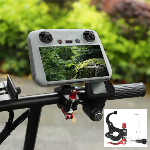 For DJI Mini 3 Pro RC Remote Stand Controller With Screen Bike Clip Bicycle Holder bracket Monitor Clamp Fixation Accessories
