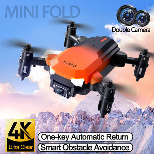ISM Mini Optical Flow Positioning Obstacle Avoidance WIFI FPV Drone HD 4K 1080P 2 Cameras Hold RC Foldable Quadcopter RC Toy
